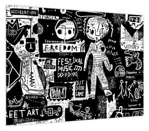 Obraz - Graffiti (70x50 cm)