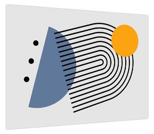 Obraz - Minimalistyczna abstrakcja N⁰2 (70x50 cm)