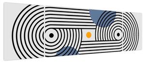 Obraz - Minimalistyczna abstrakcja N⁰3 (170x50 cm)