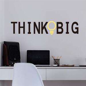 PIPPER | Naklejka na ścianę "Think Big" 170x32 cm