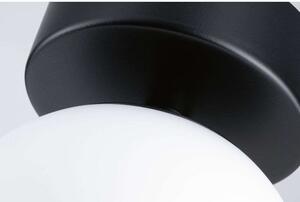 Paulmann - Gove LED Lampa Sufitowa IP44 3000K 400lm Matt Black/Satin Paulmann