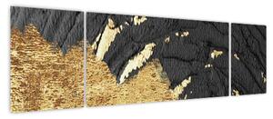 Obraz - Złota struktura N⁰1 (170x50 cm)