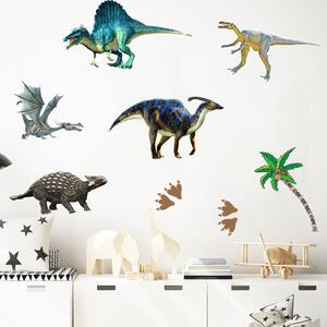 PIPPER | Naklejka na ścianę "Dinozaury 9" 92x72cm