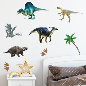 PIPPER | Naklejka na ścianę "Dinozaury 9" 92x72cm