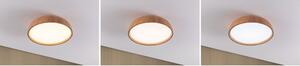 Paulmann - Oka LED Lampa Sufitowa IP44 White/Wood Paulmann