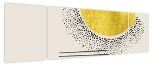 Obraz - Abstrakcyjny obraz plaży N⁰2 (170x50 cm)