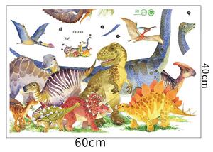 PIPPER | Naklejka na ścianę "Dinozaury 10" 60x44cm