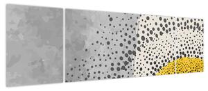Obraz - Abstrakcyjny obraz plaży N⁰3 (170x50 cm)