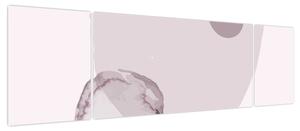 Obraz - Fioletowy minimalizm N⁰2 (170x50 cm)