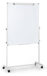Mobilny flipchart, powierzchnia kombinowana, 1200 × 1000 mm