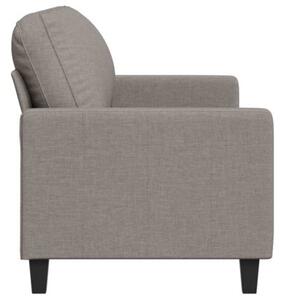 Sofa 3-osobowa, kolor taupe, 180 cm, tapicerowana tkaninÄ