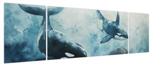 Obraz - Malowidło podwodne (170x50 cm)