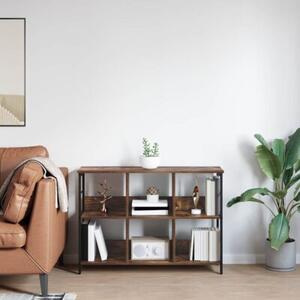 Półka na książki dąb wędzony 102 x 32 x 72,5 cm