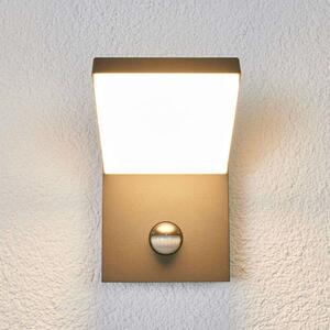 Arcchio - Yolena LED Zewnętrzna Lampa Ścienna z Sensorem Ciemnoszara