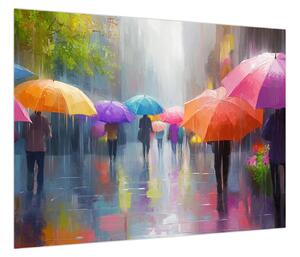 Obraz - Deszczowy dzień (70x50 cm)