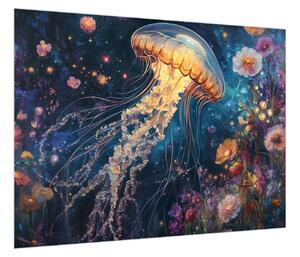 Obraz - Magiczna meduza (70x50 cm)