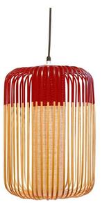 Forestier - Bamboo Lampa Wisząca L Red