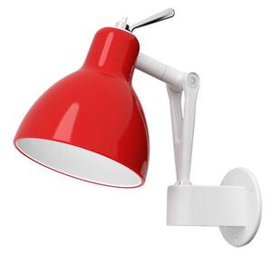 Rotaliana - Luxy W0 Lampa Ścienna Biało/Czerwona