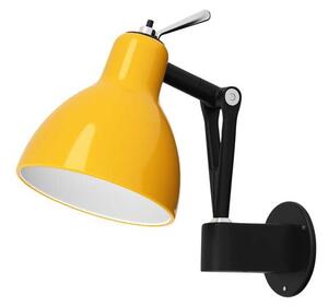 Rotaliana - Luxy W0 Lampa Ścienna Czarno/Żółta