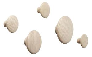 Muuto - Dots Wood Set Of 5 Oak Muuto