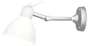 Rotaliana - Luxy H0 Lampa Ścienna/Sufitowa Aluminium/Błyszcząca Biała