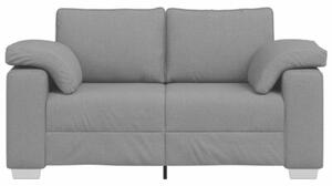 Sofa ciemnoszary 160 x 77 x 82 cm tkanina