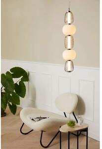 Loom Design - Pearl 5 Lampa Wisząca Grey/Opal/Chrome Loom Design