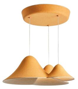 Loom Design - Panorama Lampa Wisząca Small Yellow/Grey Loom Design