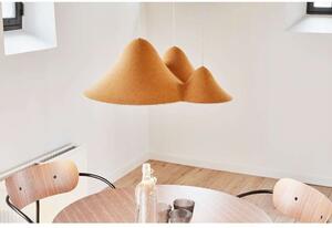 Loom Design - Panorama Lampa Wisząca Small Yellow/Grey Loom Design