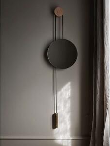 New Works - Rise & Shine Wall Mirror Natural Oak/Brass New Works