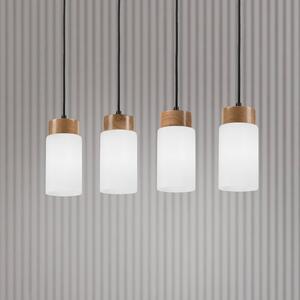 Lampa wisząca szklana Markus Lamkur, możliwość ściemniania, biały / opal, salon / jadalnia, szkło, skandynawski
