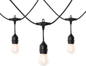 Zewnetrzna Lampki solarne ogrodowe 10m z LED 10 świateł - Russell Oswietlenie zewnetrzne