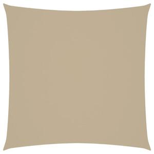 Żagiel ogrodowy, tkanina oxford, kwadrat, 2,5x2,5 m, beżowy