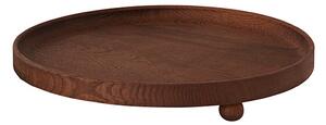 OYOY Living Design - Inka Wood Tray Round Large Dark