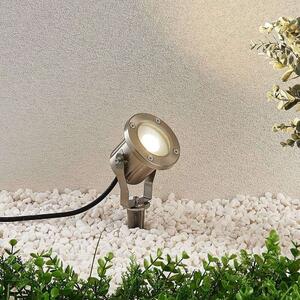 Lindby - Mathis LED Zewnętrzny Spot w/Spike IP65 Stainless Steel Lindby