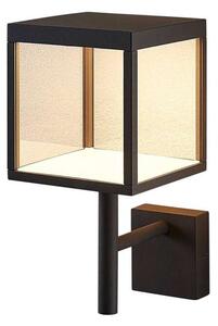 Lucande - Cube LED Ogrodowe Lampa Ścienna Graphite Lucande