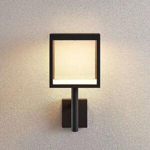 Lucande - Cube LED Ogrodowe Lampa Ścienna Graphite