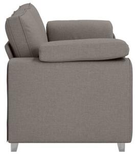 Sofa ciemnoszary 180 x 77 x 82 cm tkanina
