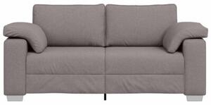 Sofa ciemnoszary 180 x 77 x 82 cm tkanina