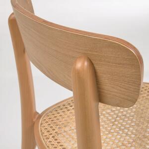 Krzesło do jadalni z drewna bukowego Kave Home Romane