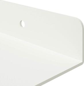 Wisząca półka z matowej stali - nowoczesny design i oszczędność przestrzeni