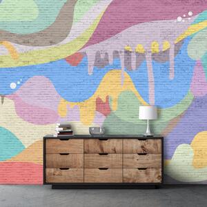 Fototapeta - Graffiti na ścianie (196x136 cm)