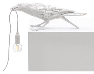 Seletti - Bird Lamp Playing Lampa Stołowa Zewnętrzna Biała