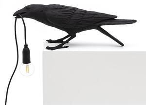 Seletti - Bird Lamp Playing Lampa Stołowa Czarna