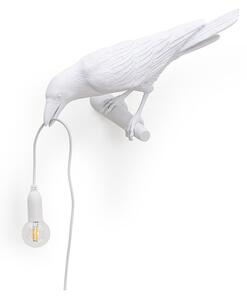 Seletti - Bird Lamp Looking Left Lampa Ścienna Biała Seletti