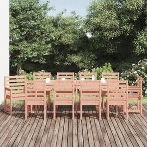 Zestaw Mebli Ogrodowych Komplet Jadalniany 11-Częściowy Drewno Na Taras Balkon Ogród
