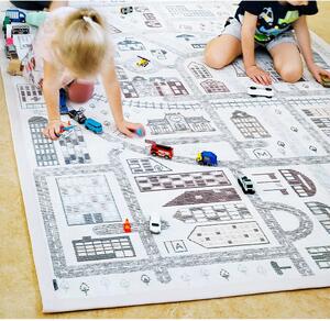Biały dwustronny dywan dziecięcy Narma Ülejõe, 160x230 cm