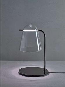 Prandina - Sino T3 Lampa Stołowa Black/Chrome