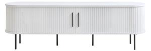Biała szafka pod TV 180x56x45 cm Nola – Unique Furniture