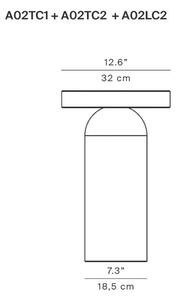 Luceplan - Nui C Lampa Ogrodowa Concrete